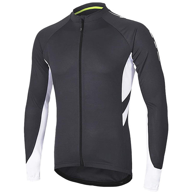 Men's Reversible Full Zipper Windproof Cycling Jersey