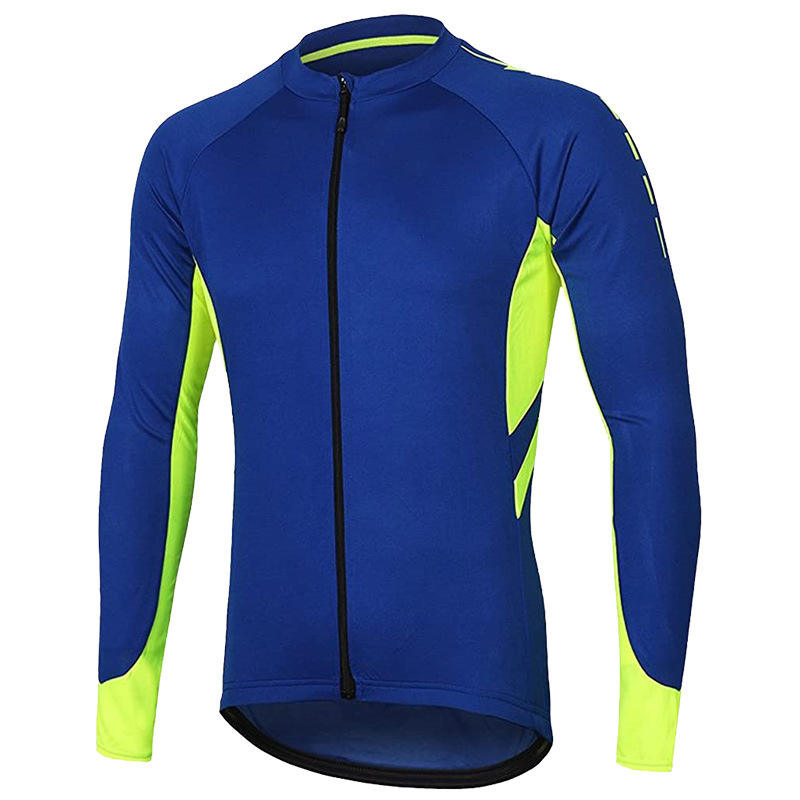 Men's Reversible Full Zipper Windproof Cycling Jersey