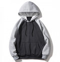 Men's Hooded Printing Color Stitching Hoodie